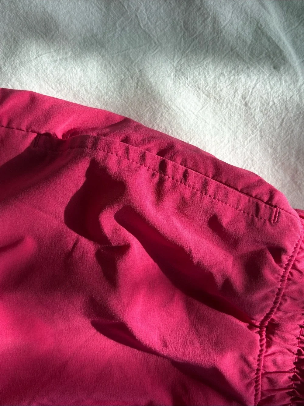 Aerie Bright Pink Athletic Shorts - Picture 4 of 4